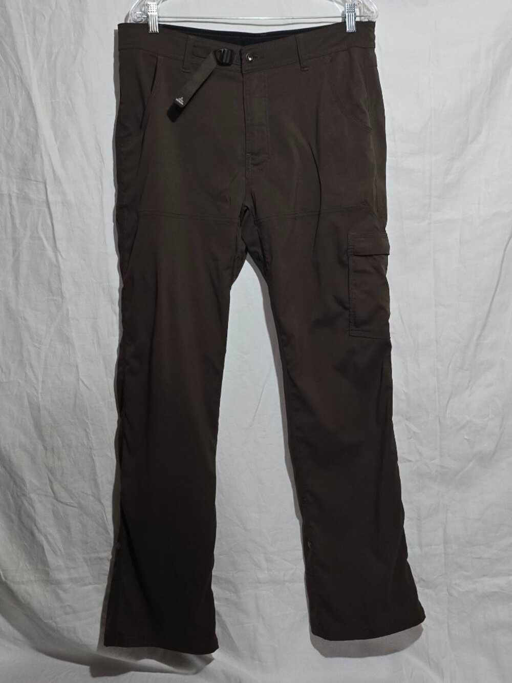 Prana #M43183227 Straight Fit Men's Stretch Zion Pants - Brown - sz Large X 32L*